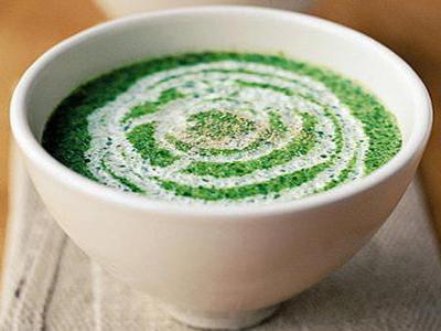 Receita de sopa verde