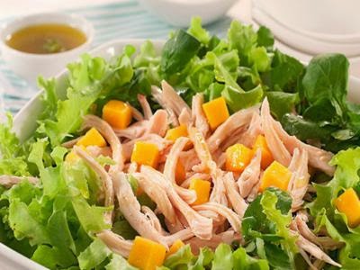 Salada de frango